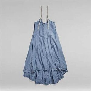 G-Star Chambray High-Low Parachute Dress